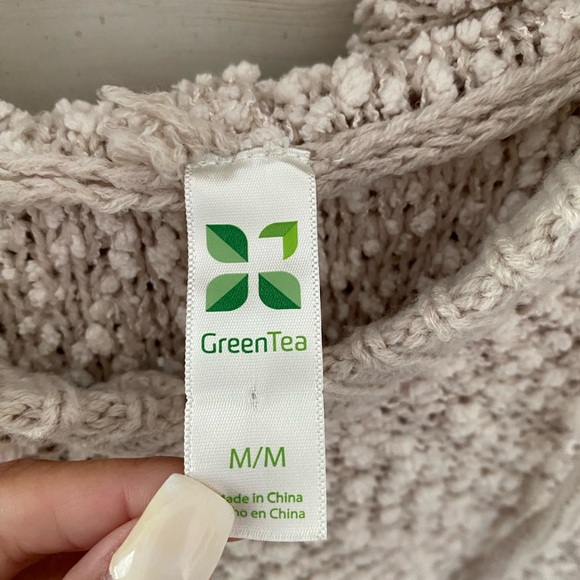 Cream Popcorn Hoodie Sweater - Picture 5 of 7